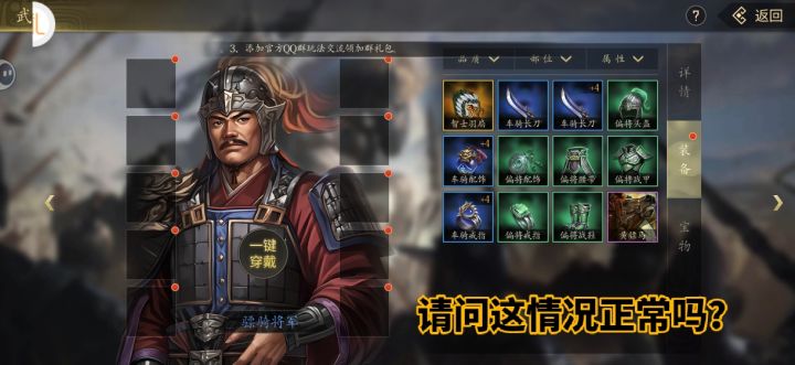 我的骠骑将军出啥bug了截图