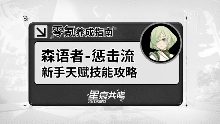【星痕共鸣】森语者-惩击流:基础玩法介绍截图