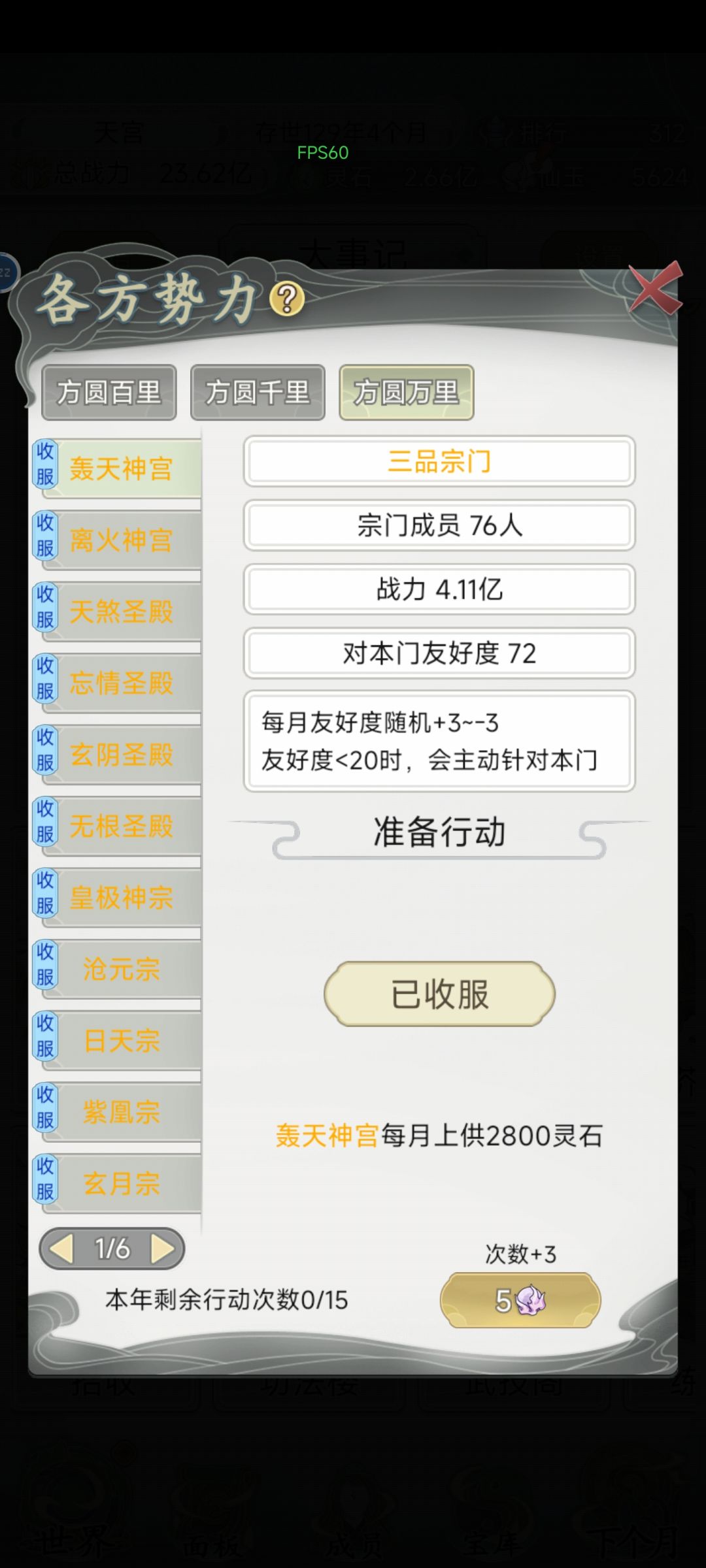 能碰到的宗门太少了 3