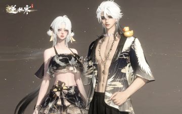 不愧是天才销冠，能把1件泳装7种印花染出百款穿搭