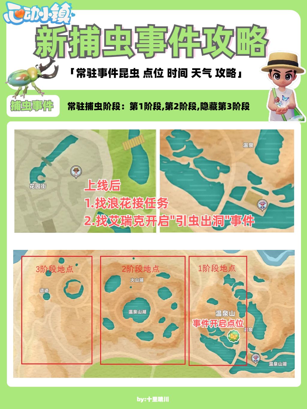 全新常驻捕虫事件攻略 2