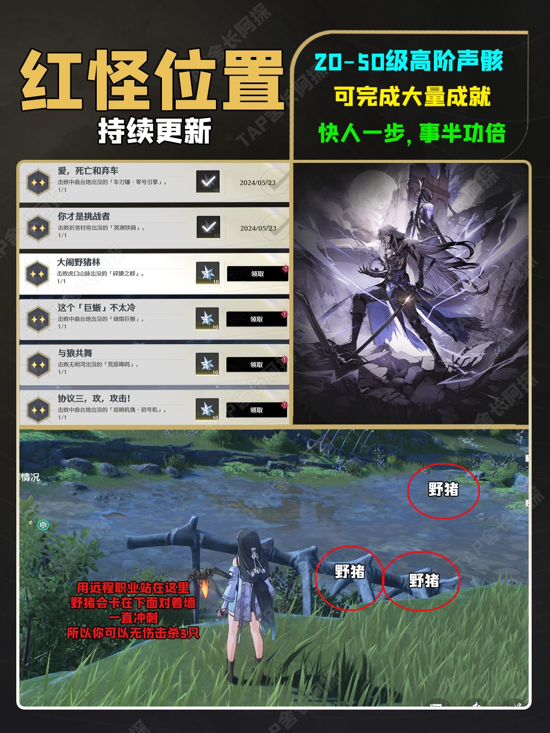 开服第二天紫金声骸哪里找?直接快人一步! 3