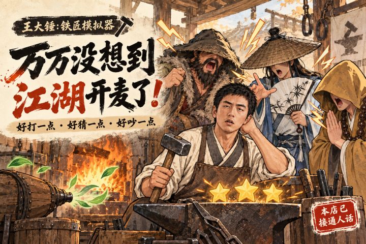 万万没想到,江湖开麦了!——本店已接通人话截图