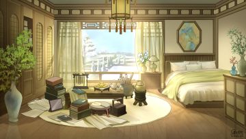 【月影别墅】天道奇门主界面壁纸放送