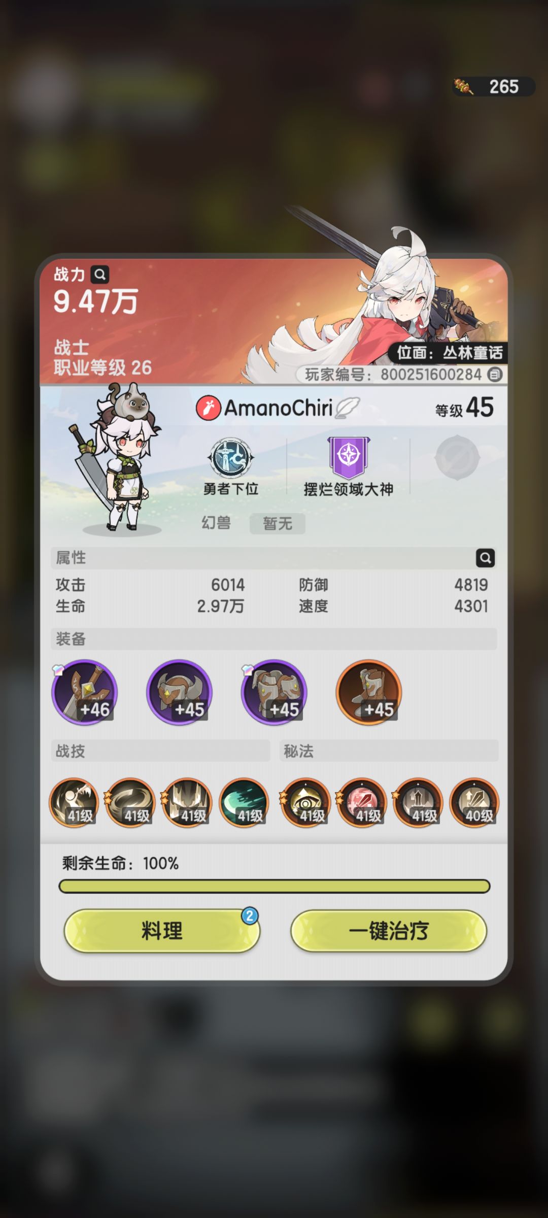 低配山之国5,剑9.4,杖9.5参考 2