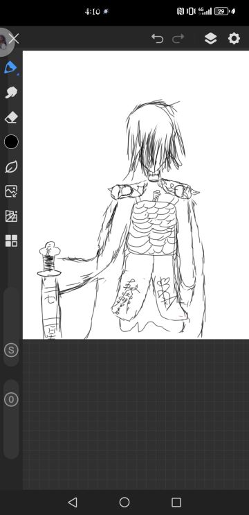 自创怪物：“大将军”（画的不好轻点喷）