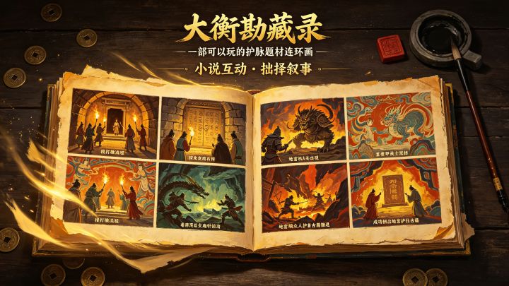 《大衡勘藏录》测试版开测——地宫门开,火折子备好,进来探一探截图