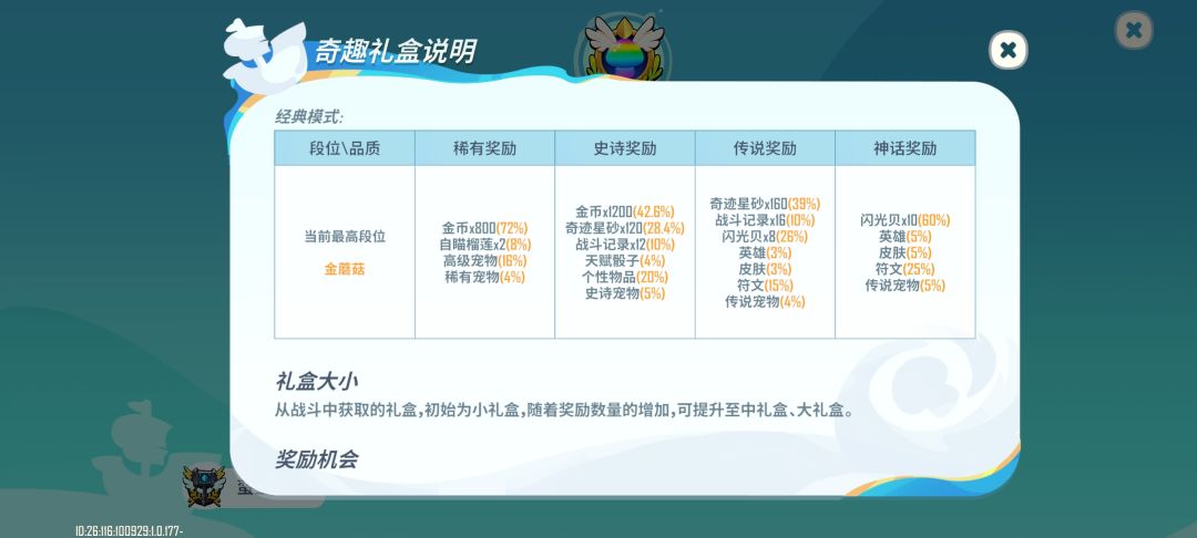 太喜欢神话宝箱的奖励了 1