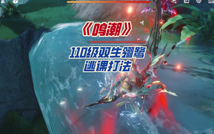 《鸣潮》110级双生翎鹭逃课打法截图