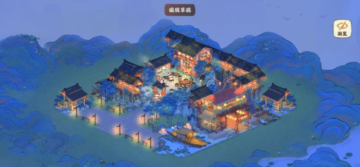 川蜀风场景布局截图