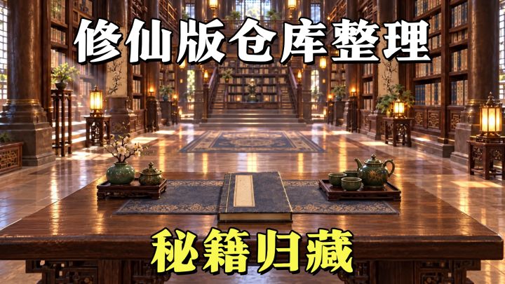 本想修仙,结果被拉来整理藏经阁!截图
