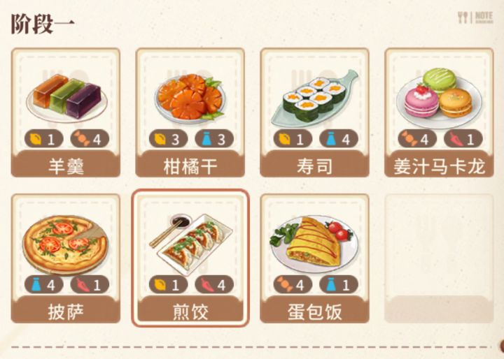 料理奇想阶段一截图