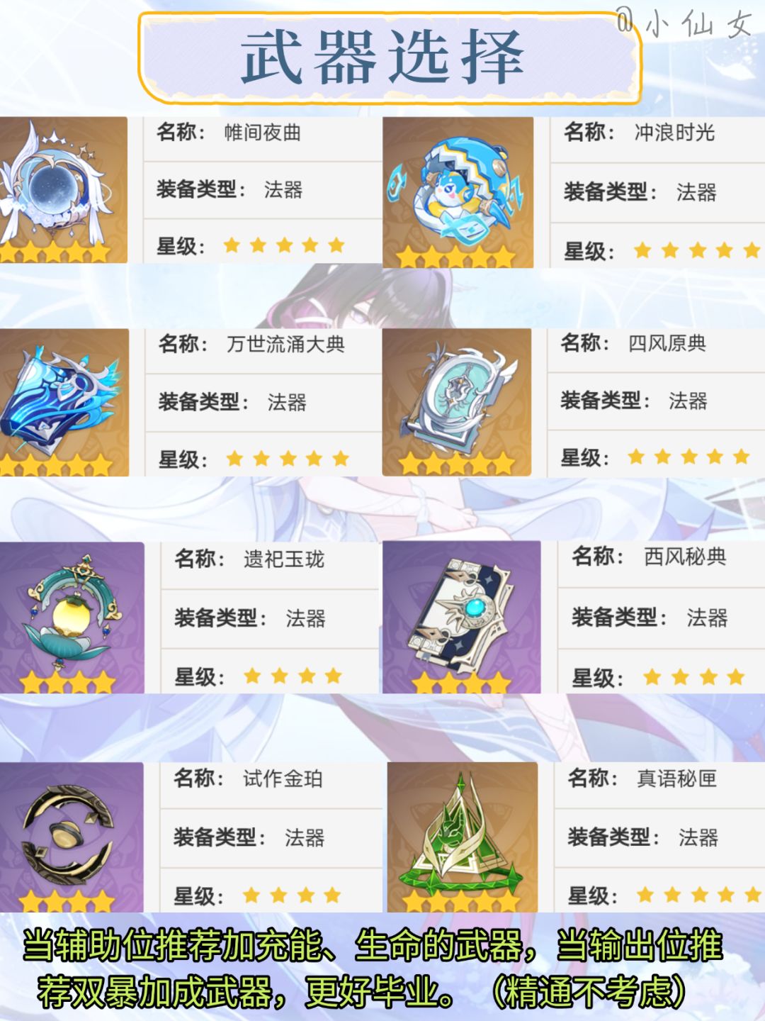 【月之四】哥伦比娅角色培养攻略速览 3