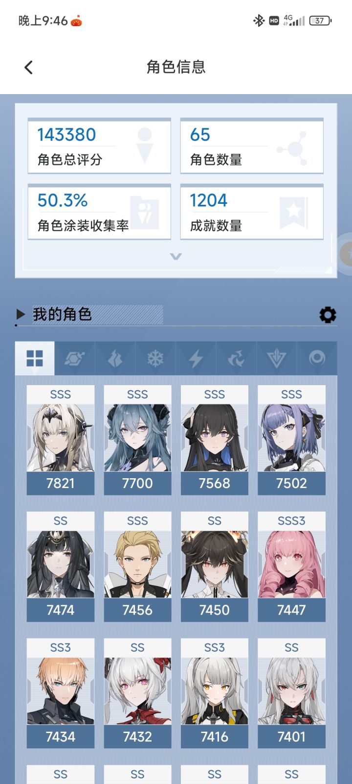 1400买的号,大佬们看看值不值咩截图