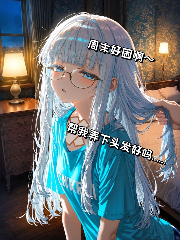 【07】😴周末好困啊,帮我弄下头发吧……截图