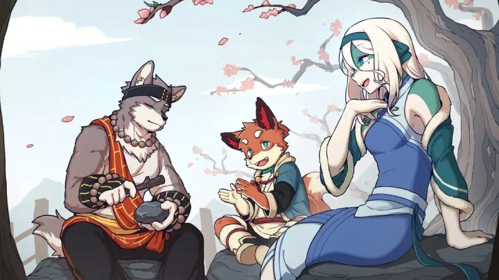🦊🎮【国风兽人解谜】三妖听经成道,共破青龙城奇案!✨截图