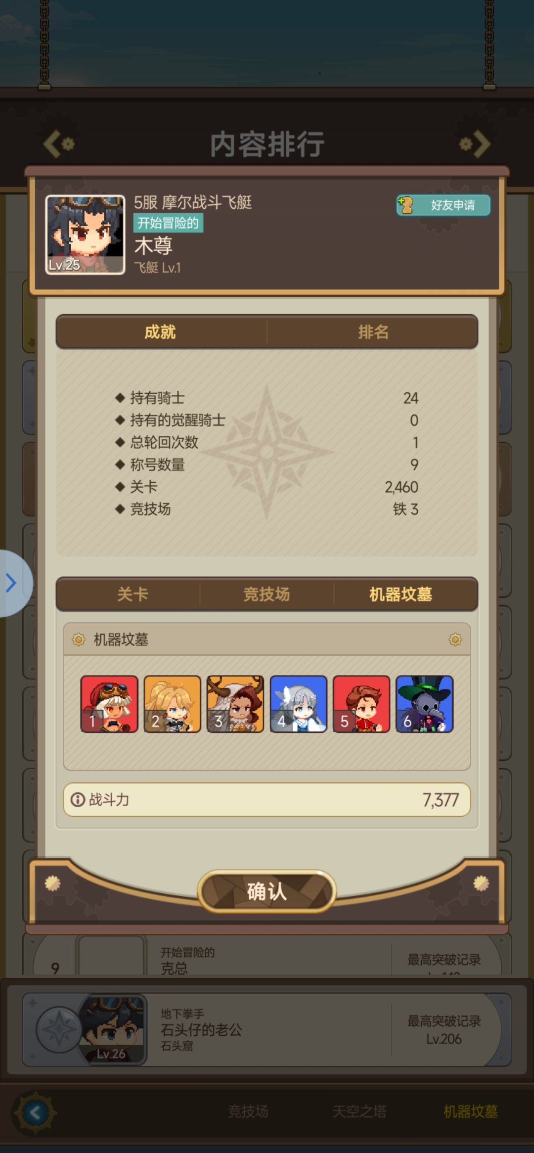 这个阵容258层诶 1