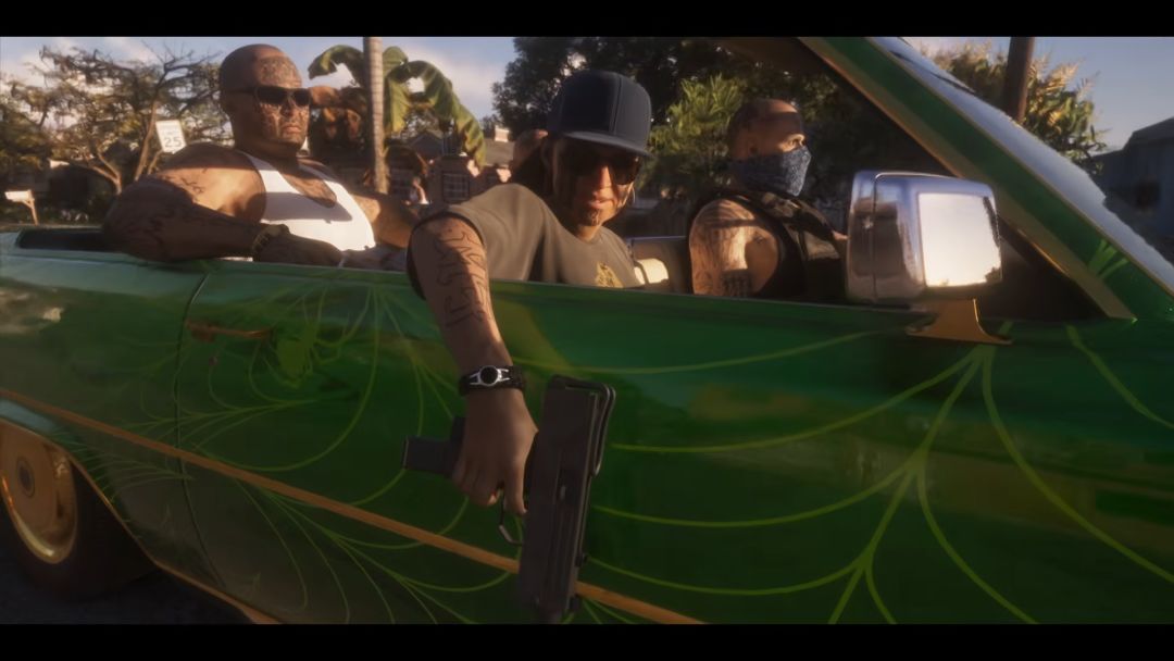 重磅来袭!《GTA6》第三支发售预告上线,有男女主浴室戏份! 2