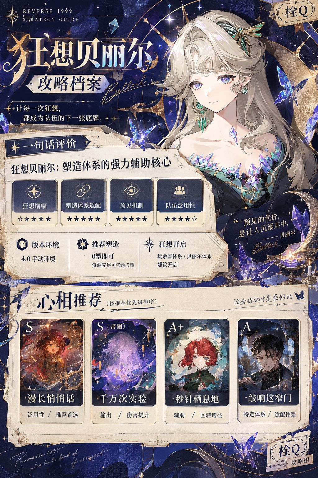 星夜预言之章|狂想贝丽尔养成档案 1
