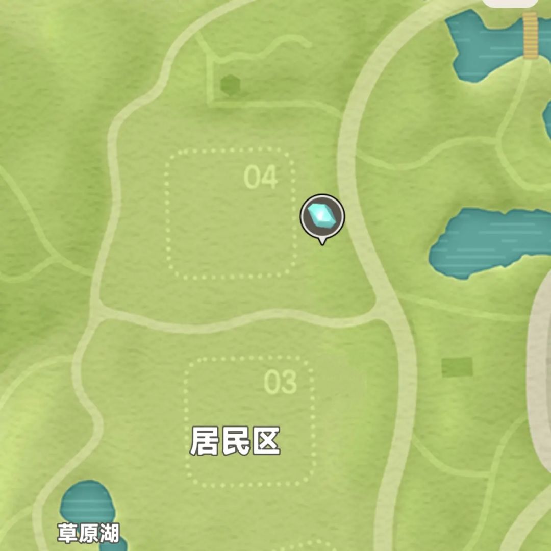 7月28日心动小镇溜溜橡木无暇萤石位置攻略 3