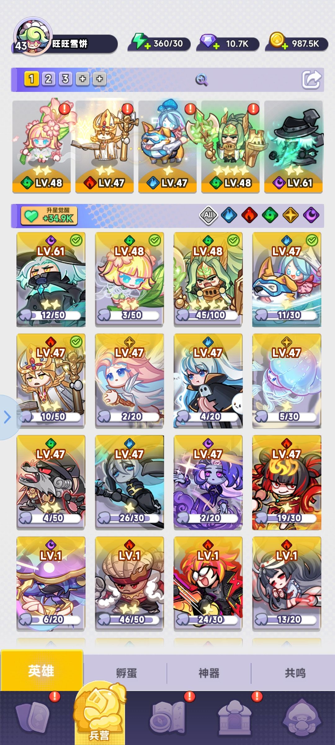 阵容分享 1