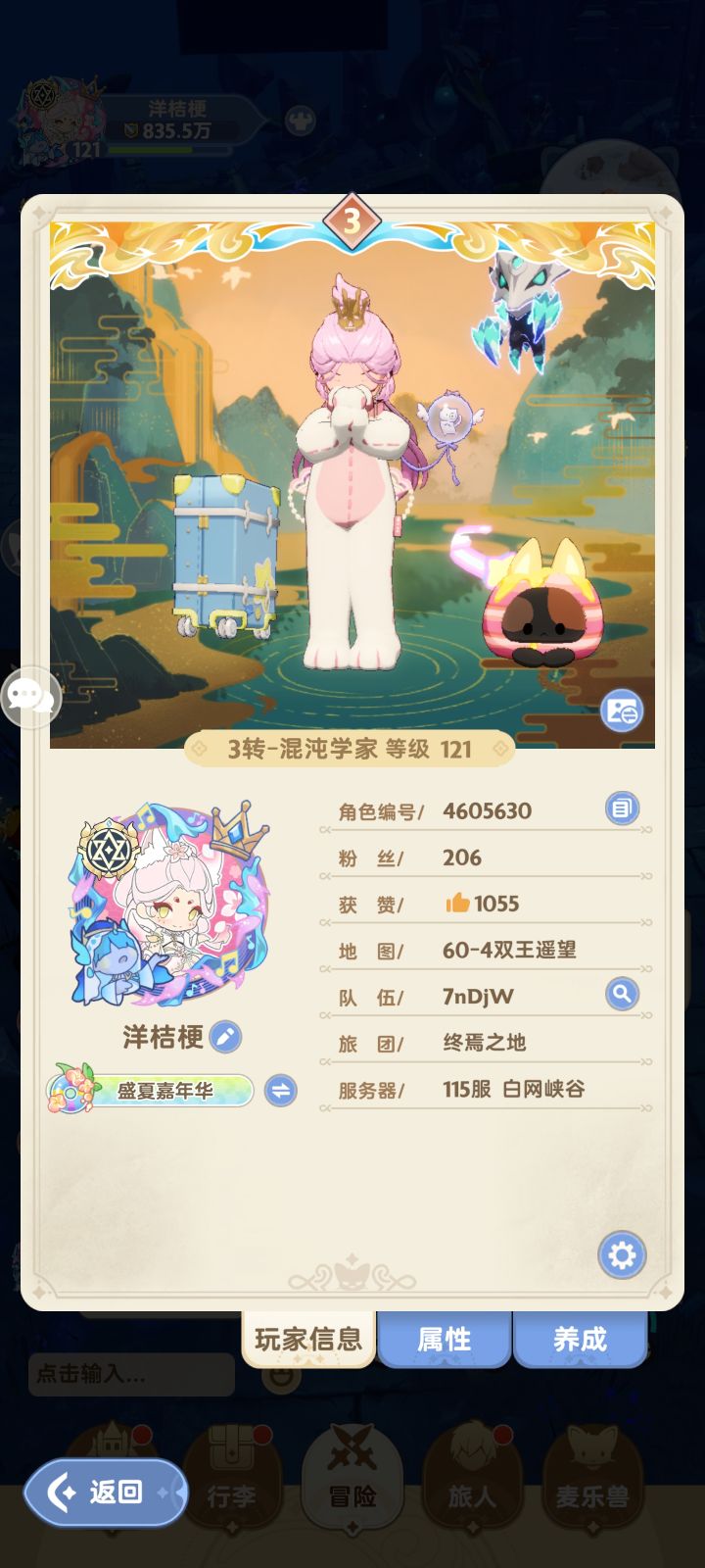 115区组队截图