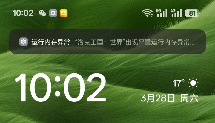 为什么老是跳运行内存异常后闪退?截图