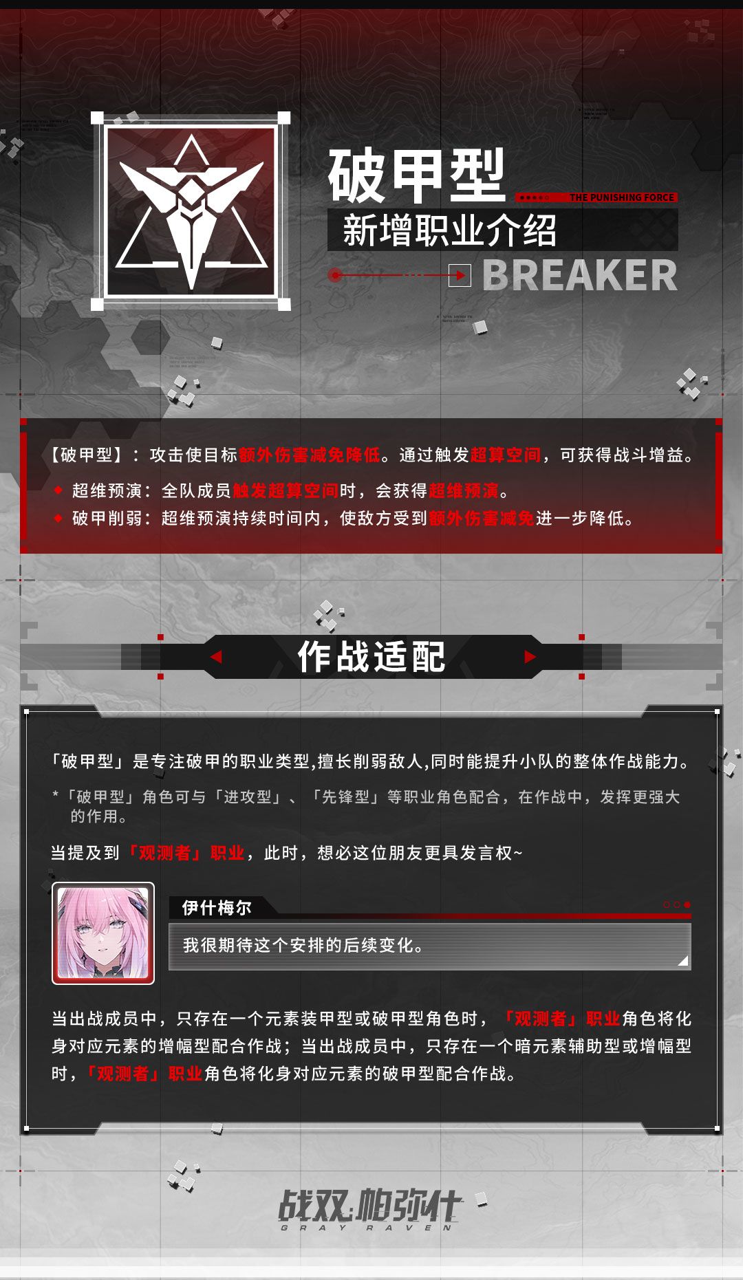 【破甲型 | 新增职业介绍】 2
