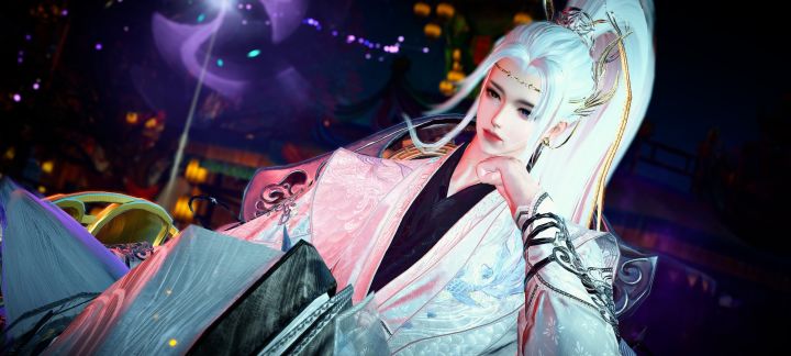 #云逆水寒 我崽真帅#逆水寒手游截图