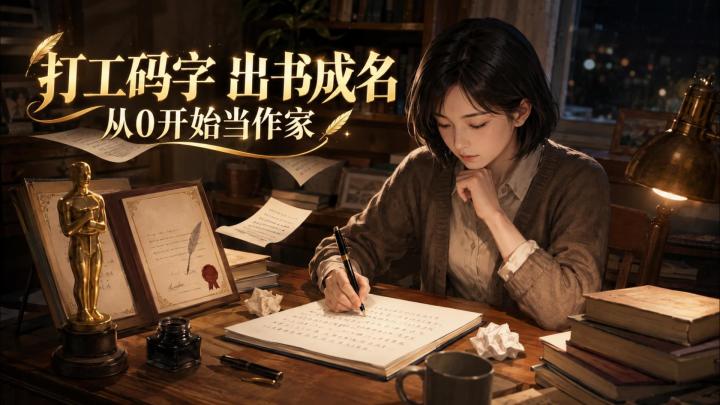 打工码字出书成名,这游戏把扑街写手的一生模拟出来了截图