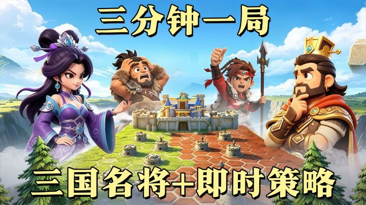 三分钟一局的即时策略手游,兵种自由搭配,组建你的王牌军团!截图