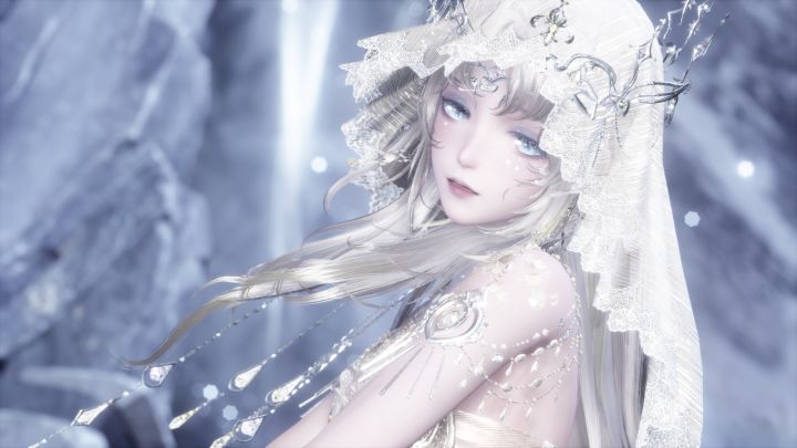 她是缔造这片雪域的神女截图