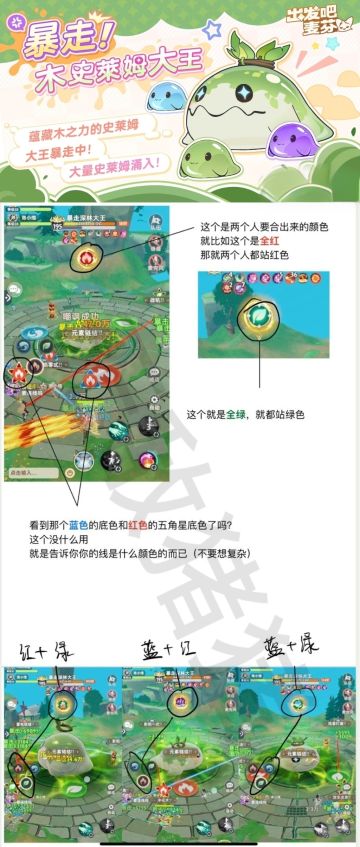 出发吧麦芬！木史莱姆最简单攻略图来啦！