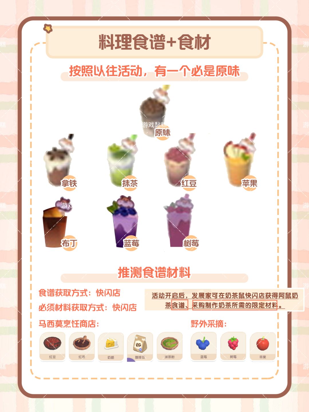 心动小镇x奶茶鼠联动 前夜紧急泄密！ 3