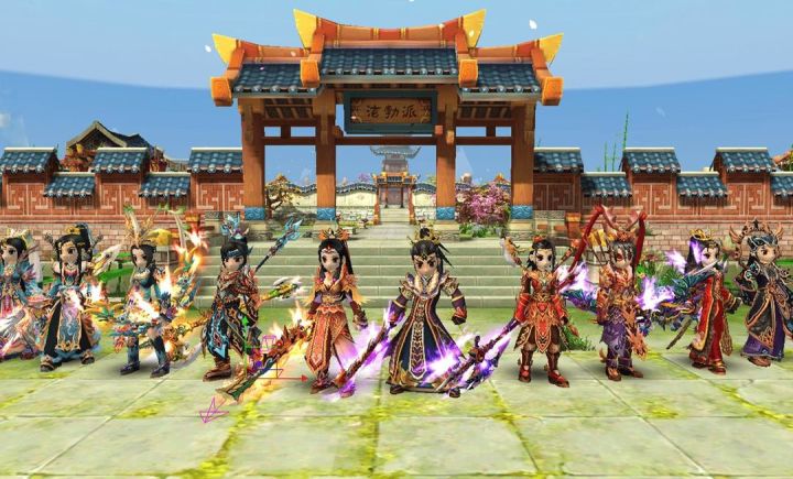 热江手游,经典重现,江湖任你行截图