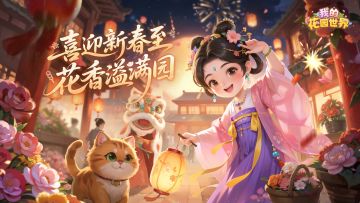 🧧大年初一｜花园祝您：繁花满径