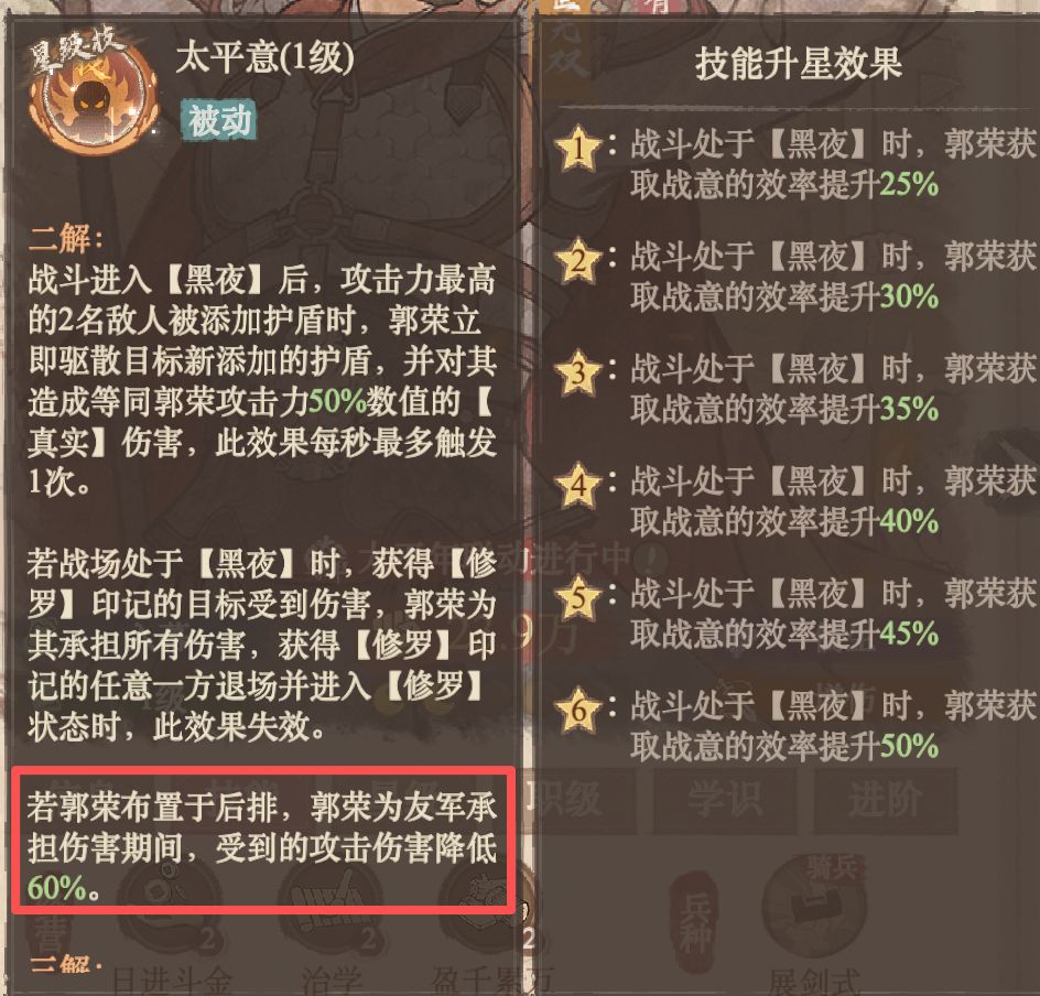 郭荣配队，前排后排差别大截图