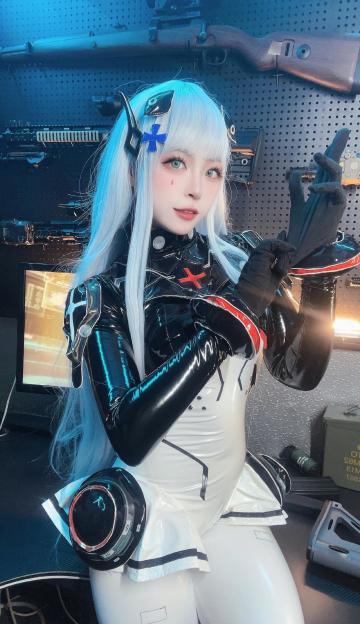 《少女前线2》HK416 - 子夜福音cosplay