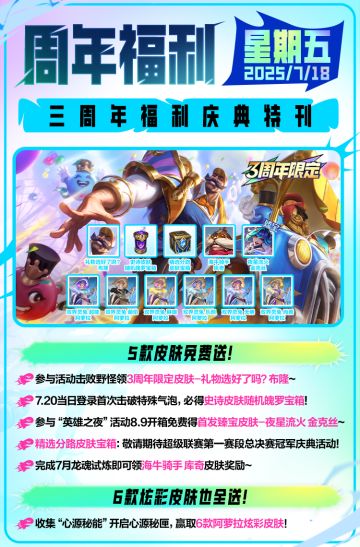 【3周年倒计时2天】S18赛季开启，魔典大乱斗升级归来！