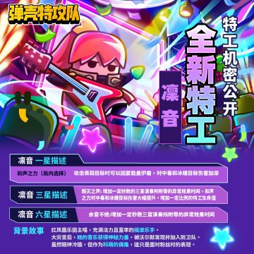 《弹壳特攻队》新成员档案——凛音