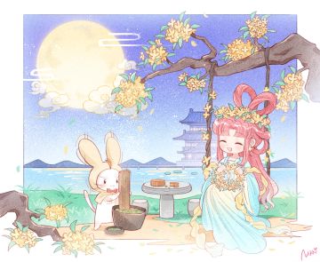 福利｜月桂树下小兔喵～