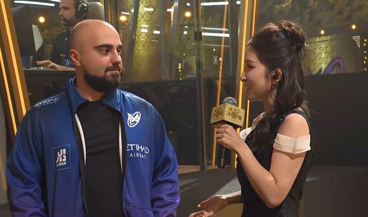 赛前采访Kuroky:我很喜欢这里,感谢在场的每一个人截图