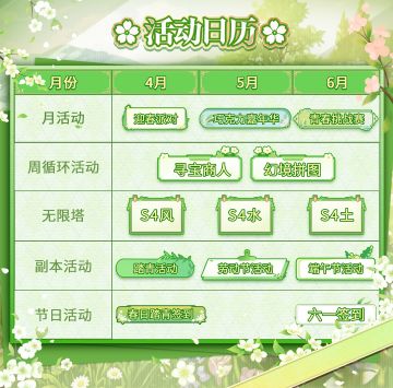 【福利活动】🔥活动日历爆料~参与盖楼领三星骑士自选+稿子！