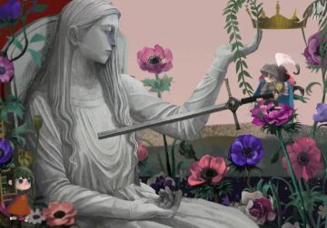 为了逃离妈妈的爱和掌控，他们做了一款哥特风游戏来表达反抗