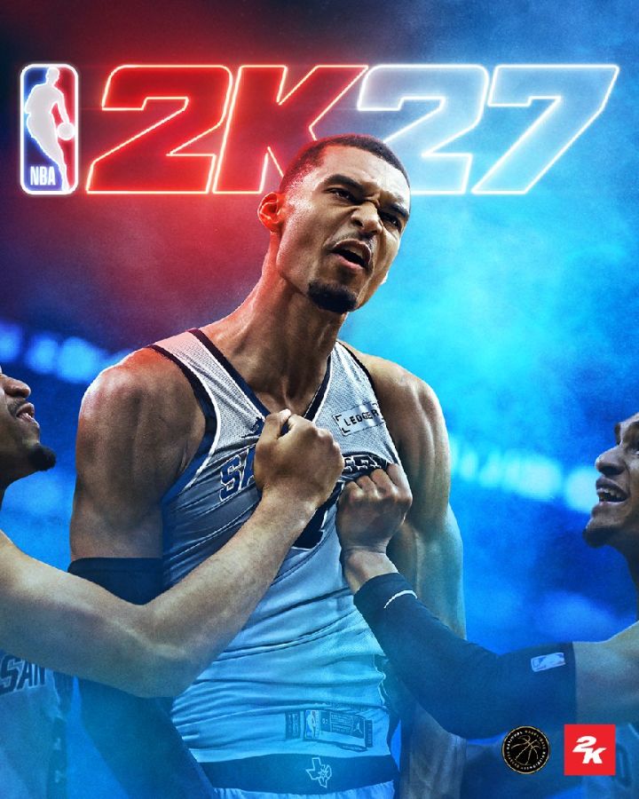 NBA2K27封面球星揭晓!文班亚马、克拉克、罗斯当选!截图