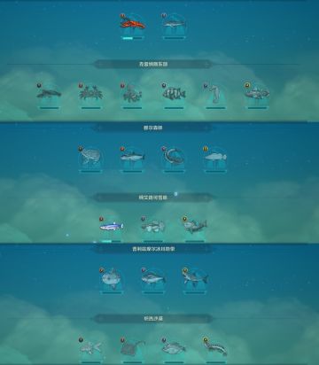 钓鱼介绍#2｜地区特色钓物介绍，不同钓鱼场也会有不同钓物