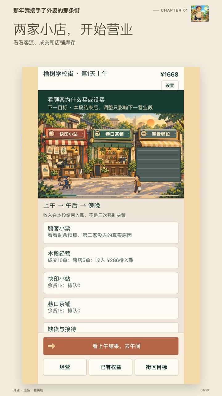 外婆给你三间铺子，爷爷给你一间医馆：这次接哪家？截图