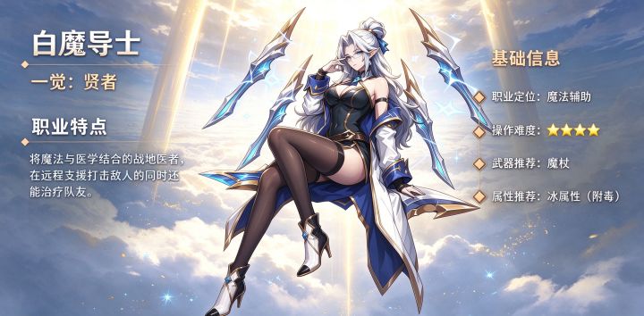 【新职业介绍】圣光普照,治愈心灵!白魔导士速览!截图