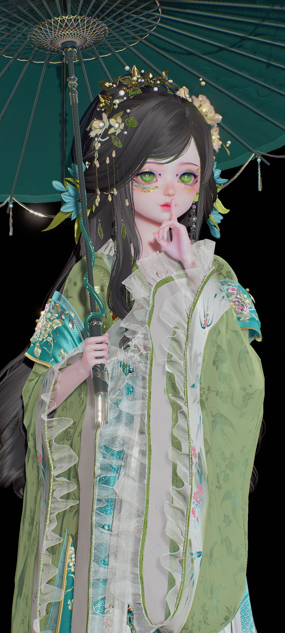 新头发配古风好好看呀 2
