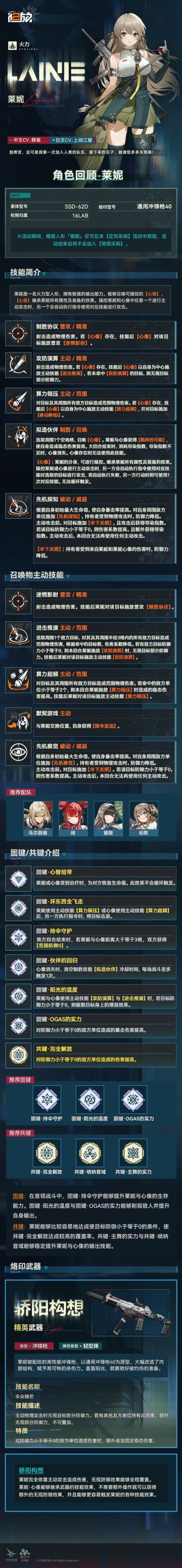 ✦角色复刻 · 莱妮✦